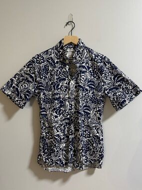 Jos. A. Bank Men’s Size Small Hawaiin Short-Sleeve Tailored Shirt